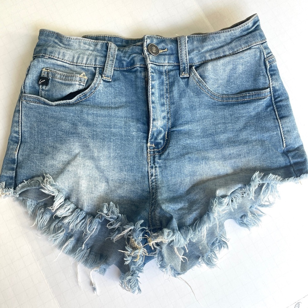 High Waisted Denim Shorts